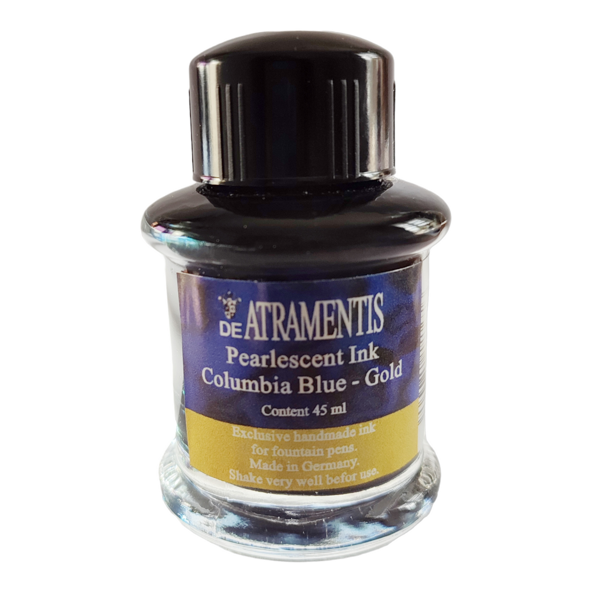 De Atramentis Pearlescent Whisky Brown-Gold- 45ml Bottled Ink